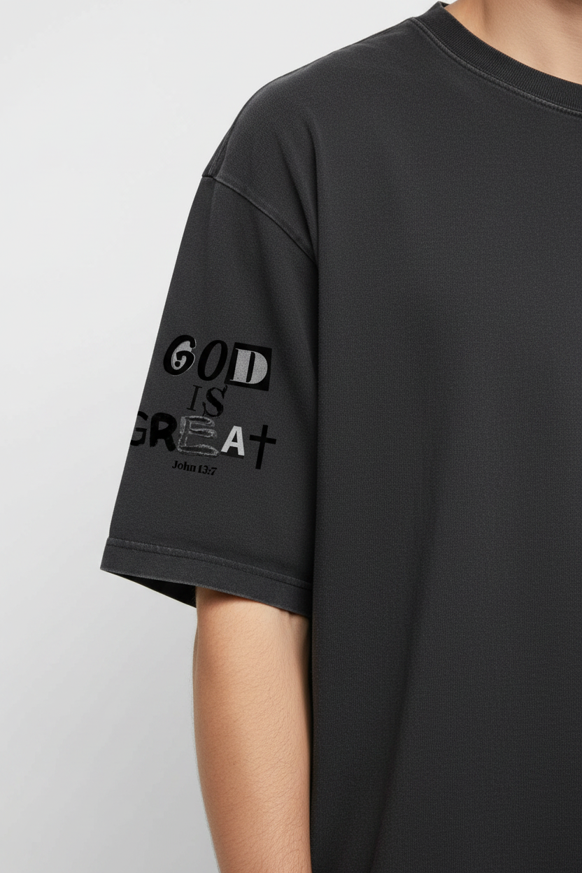 Logo on left sleeve